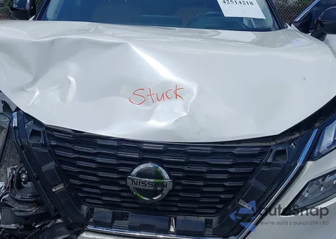 2021 Nissan Rogue Platinum Intelligent Awd из США, поврежденный, VIN JN8AT3DD5MW321758